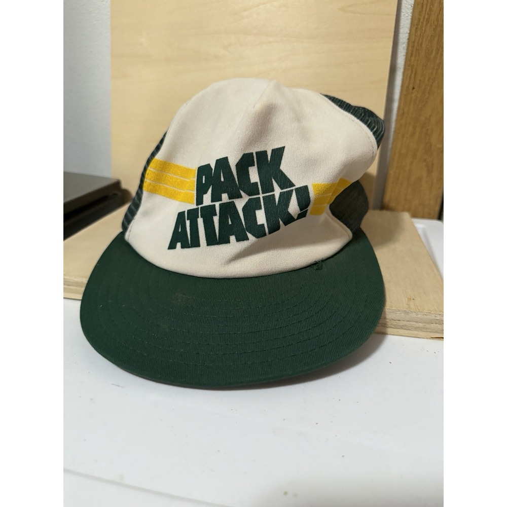 Packers Pack Attack Vintage Baseball Cap Hat Snap